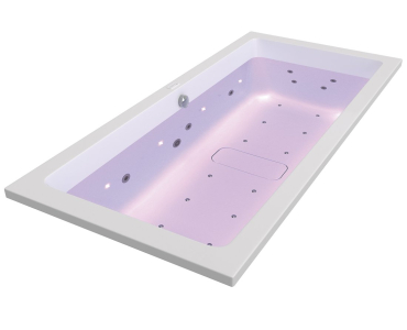 Polysan COLORTERAPIE RGB vnitřní bodové osvětlení vany, 8 LED diod 91408