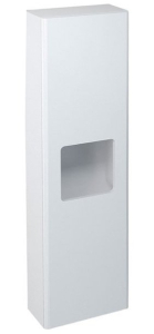 Sapho ELLA skříňka vysoká 40x140x20cm, 1x dvířka, levá/pravá, bílá EL400-3030