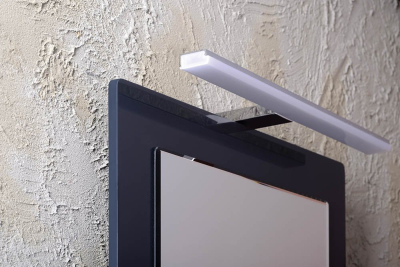 Sapho FELINA LED svítidlo, 12W, 608x15x112mm, IP44, chrom FE060