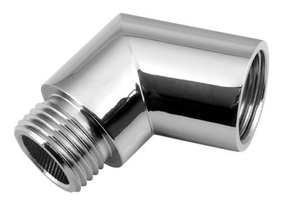 Sapho Sprchové kolínko mezi hlavici a hadici 1/2", mosaz/chrom AR069
