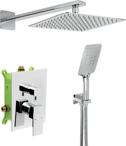 Novaservis Sprchová sada podomítková ECO, chrom SADA36051R,0