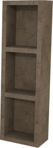Mereo Aira, koupelnová skříňka 20 cm, horní, policová, Multidecor, Beton Chicago tm šedý CN796SBCS2