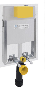 SCHWAB SCHWAB SET WC 199 podomítková nádržka pro zazdění 3/6l, DN110mm T02-0112-0250