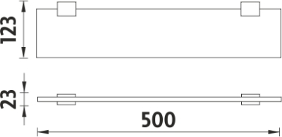Nimco KIBO černá Police IXI, 50 cm Ki-X350-C-90