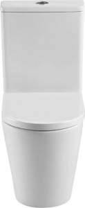 Mereo WC kombi vario odpad, kapotované, RIMLESS, 605x380x825mm, keramické, vč. nádržky a sedátka VSD91S2