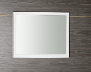 Sapho FLUT zrcadlo s LED podsvícením 90x70cm, bílá FT090