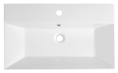 Isvea SISTEMA keramické umyvadlo 70x42cm, bílá 10SF50070