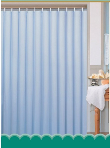 Aqualine Sprchový závěs 180x180cm, polyester, modrá 0201103 M