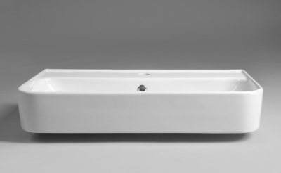 Isvea SISTEMA U keramické umyvadlo 70x38cm, bílá 10PL53070