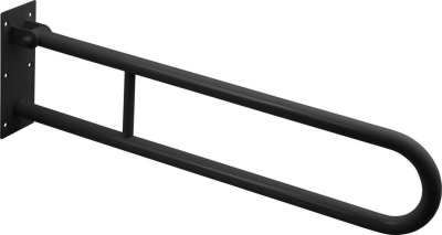 Sapho HANDICAP madlo sklopné 600mm, černá mat XH516B