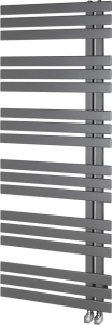 Sapho SILVANA otopné těleso 600x1500 mm, metalická stříbrná IR155