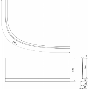 Polysan TANYA R panel čelní 66319