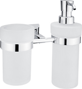 Nimco PALLAS ATHENA Dávkovač se sklenkou, pumpička plast PA 1205831W-26