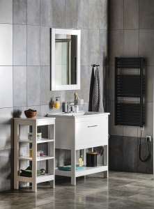 Aqualine ETIDE umyvadlová skříňka 71, 5x85x44 cm, bílá mat ET725