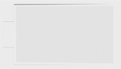 Gelco EMA sprchová vanička z litého mramoru, obdélník 140x80cm, bílá PE14080