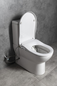 Sapho CLEAN STAR bidetové sedátko, D-tvar LB402