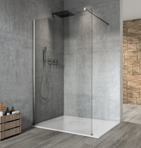 Gelco VARIO CHROME jednodílná sprchová zástěna k instalaci ke stěně, čiré sklo, 1200 mm GX1212GX1010