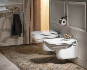 Kerasan WALDORF bidet závěsný 37x55cm, bílá 4125K1