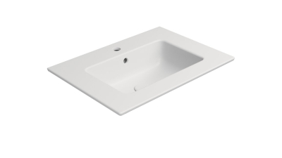 GSI PURA keramické umyvadlo Slim 62x46cm, bílá mat 8884109