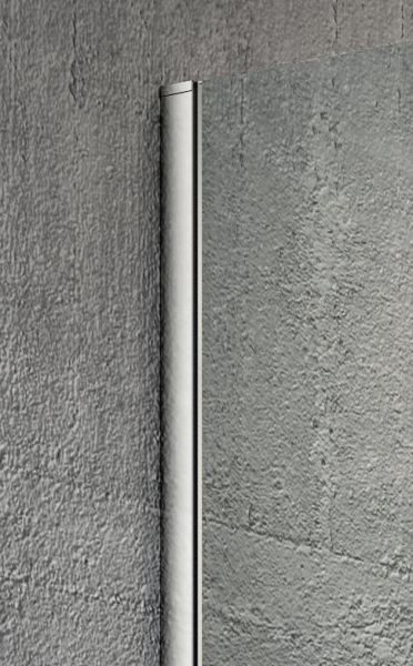 Gelco VARIO CHROME jednodílná sprchová zástěna k instalaci ke stěně, kouřové sklo, 1300 mm GX1313GX1010