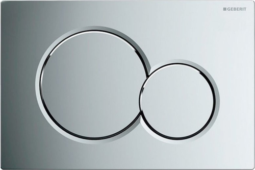 Geberit GEBERIT SIGMA01 ovládací tlačítko, chrom lesk 115.770.21.5