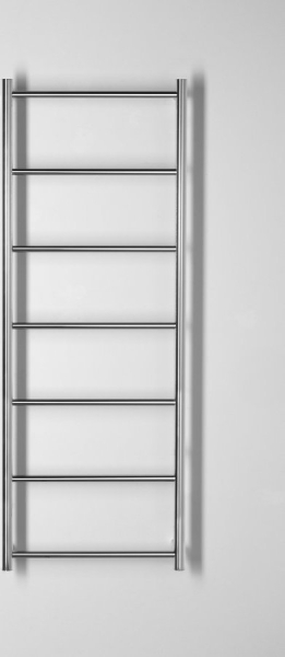 Sapho SHICK nástěnný sušák ručníků 500x1344 mm, kulatý, chrom SH500