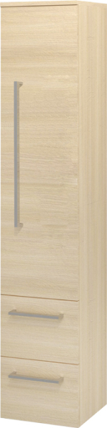 Mereo Bino, koupelnová skříňka vysoká 163 cm, pravá, dub Sand Barbera CN638
