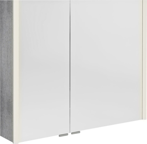 Sapho ALIX galerka s LED osvětlením 86x70x17, 5cm, dub stříbrný AX186-0011