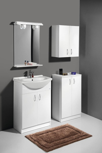 Aqualine SIMPLEX ECO závěsná skříňka 50x60x24cm SIME530