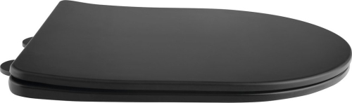 Sapho PACO WC sedátko, SLIM, Soft Close, Easy Take, černá mat PCS1012B