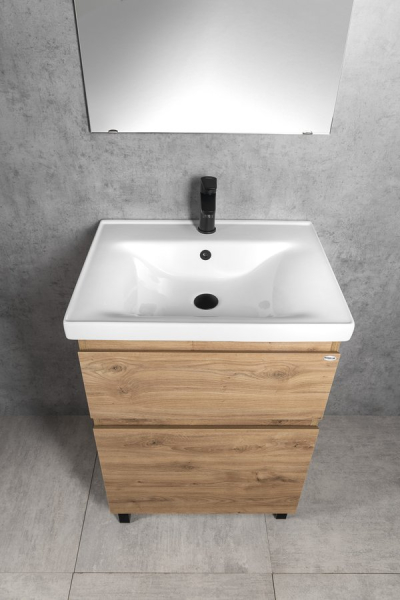 Aqualine ALTAIR umyvadlová skříňka 57x72, 5x45cm, dub emporio AI360