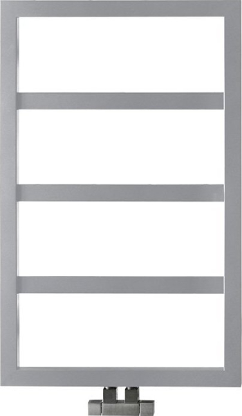 Sapho DENALI otopné těleso 550x904 mm, stříbrná strukturální DN609SS