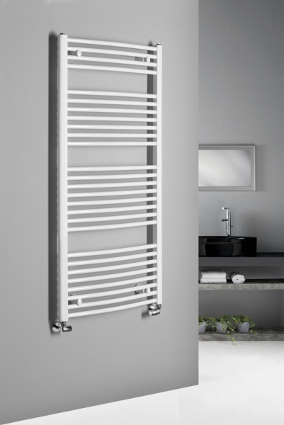 Aqualine ORBIT otopné těleso s bočním připojením 600x1320 mm, bílá ILO36T
