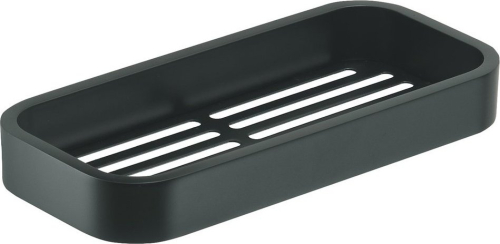 Gedy SMART police do sprchy, 241x30x111mm, černá mat 321814
