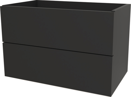 Mereo Aira, koupelnová skříňka 81 cm, Multidecor, Černá Supermat CN791SCIPM