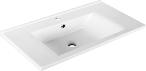 Aqualine ZUNO 75 keramické umyvadlo nábytkové 75x45cm, bílá 9075