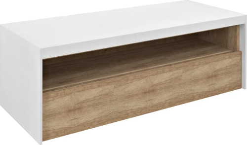 Sapho VIERA umyvadlová skříňka 120x44x50cm, bílá mat/dub Alabama VA120-2222