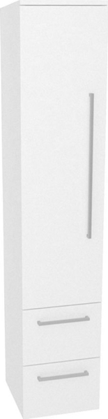 Mereo Bino, koupelnová skříňka vysoká 163 cm, levá, Multidecor, Arktická bílá CN697BIAA