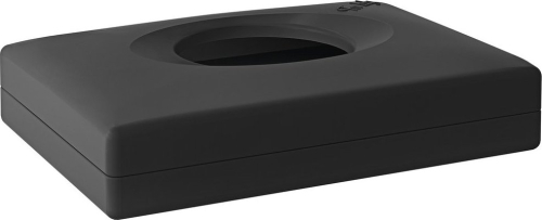 MARPLAST COLORED zásobník hygienických sáčků, 13, 5x9, 5x3, 2cm, ABS, Soft Touch, černá mat A58401NE