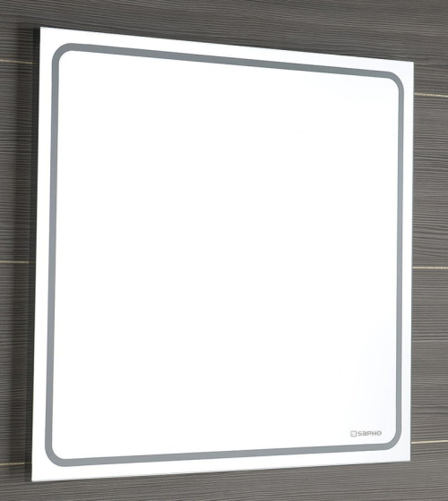 Sapho GEMINI zrcadlo s LED osvětlením 55x55cm GM055