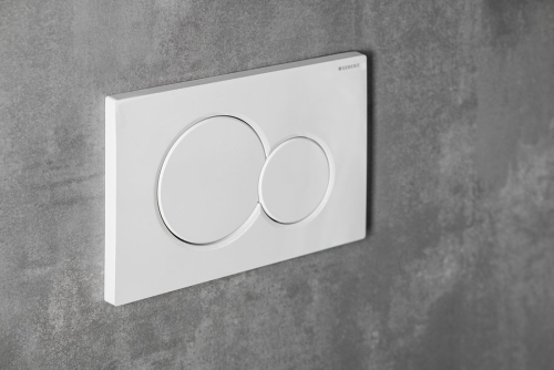 Geberit GEBERIT SIGMA01 ovládací tlačítko, bílá lesk 115.770.11.5