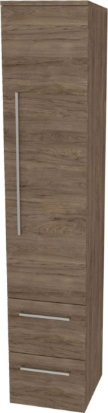 Mereo Bino, koupelnová skříňka vysoká 163 cm, pravá, Multidecor, Dark Rockford Hic CN698DRH1