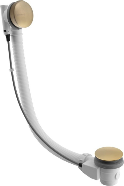 Polysan Vanová souprava, bovden, délka 575mm, zátka 72mm, zlato mat 71680GB
