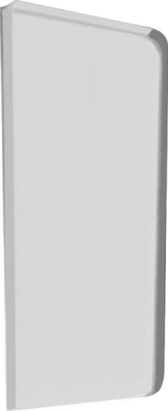NOFER Dělící stěna mezi urinály 50x680x350 mm, nerez mat 13007.S