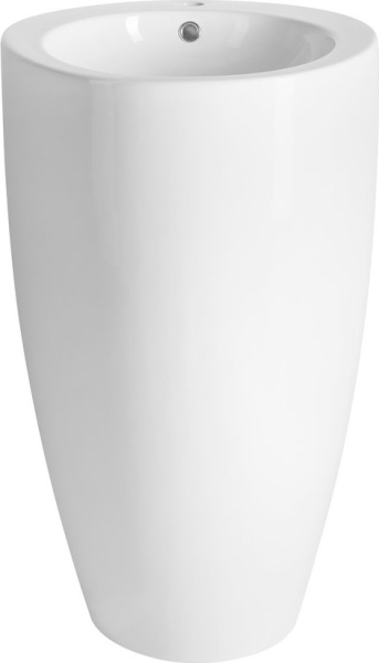Aqualine Keramické umyvadlo volně stojící, 50x84cm, bílá VS701