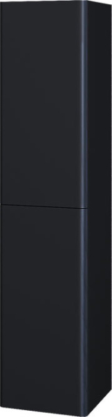 Mereo Siena, koupelnová skříňka 155 cm vysoká, L/P, černá mat CN444LP