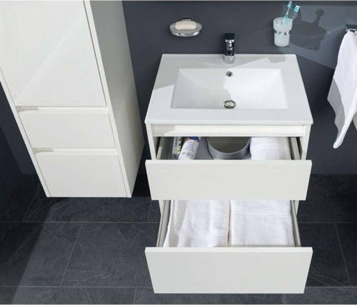Mereo Opto, koupelnová skříňka 101 cm, Multidecor, Beton tmavě šedý CN992SBET2