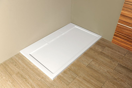 Gelco IRENA sprchová vanička z litého mramoru, obdélník 150x100cm, bílá HI150100