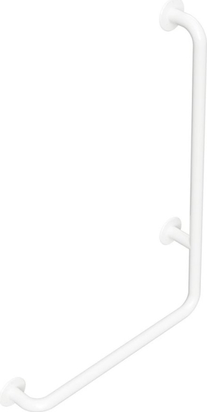 Sapho HANDICAP nástěnné madlo PRAVÉ 810x550mm, bílá XH524W