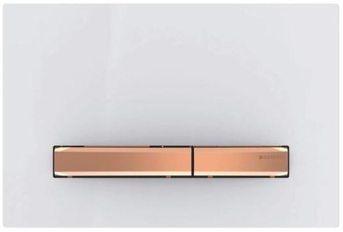 Geberit GEBERIT SIGMA50 ovládací tlačítko, bílá/růžové zlato 115.670.11.2